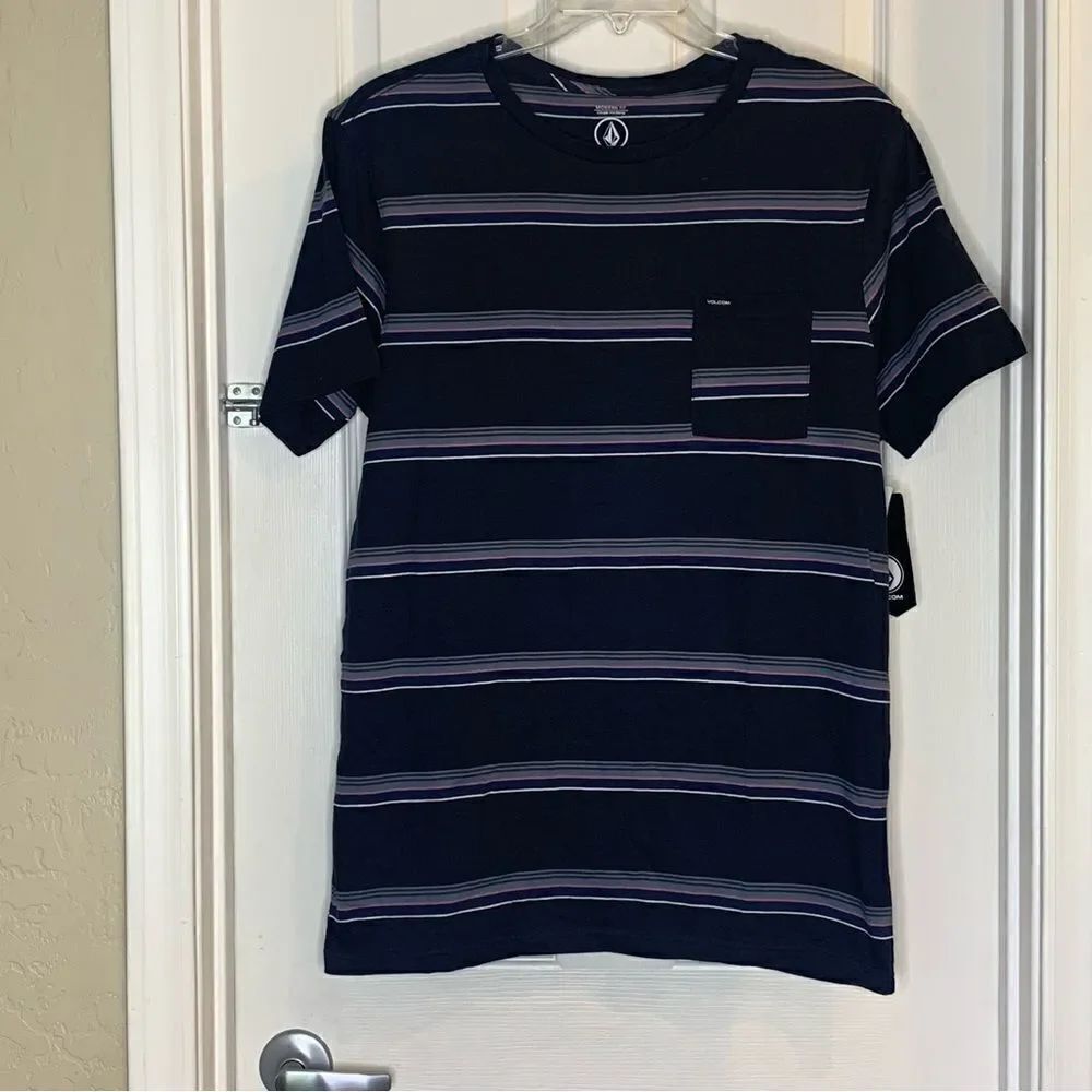 Volcom Outstoned Crew Short Sleeve Size Large